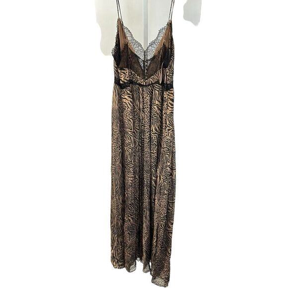 Cami Nyc Marley Maxi Dress lace silk in Jungle Small - Picture 9 of 15